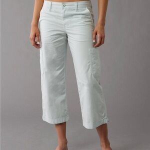 NWT American Eagle Outfitters Light Blue Cropped Pants